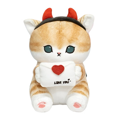 Mofusand Devil Cat Plush 9"