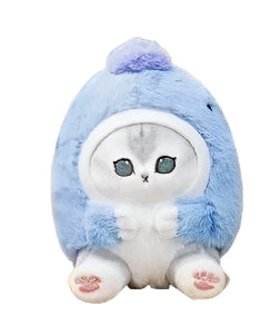 Mofusand Stegosaurus Cat Plush Keychain