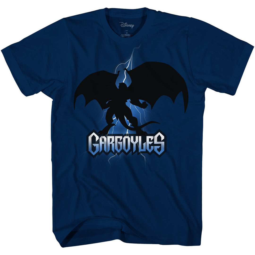 Disney Gargoyles Goliath Bolt Shadow Adult T-Shirt - Fundom