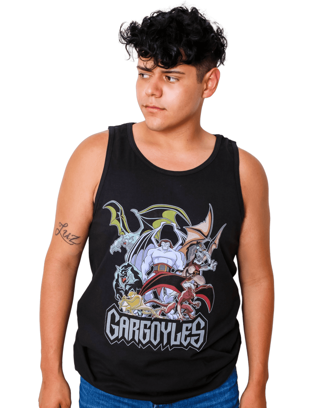 Disney Gargoyles Watch 90's Cartoon Adult Tank Top - Fundom