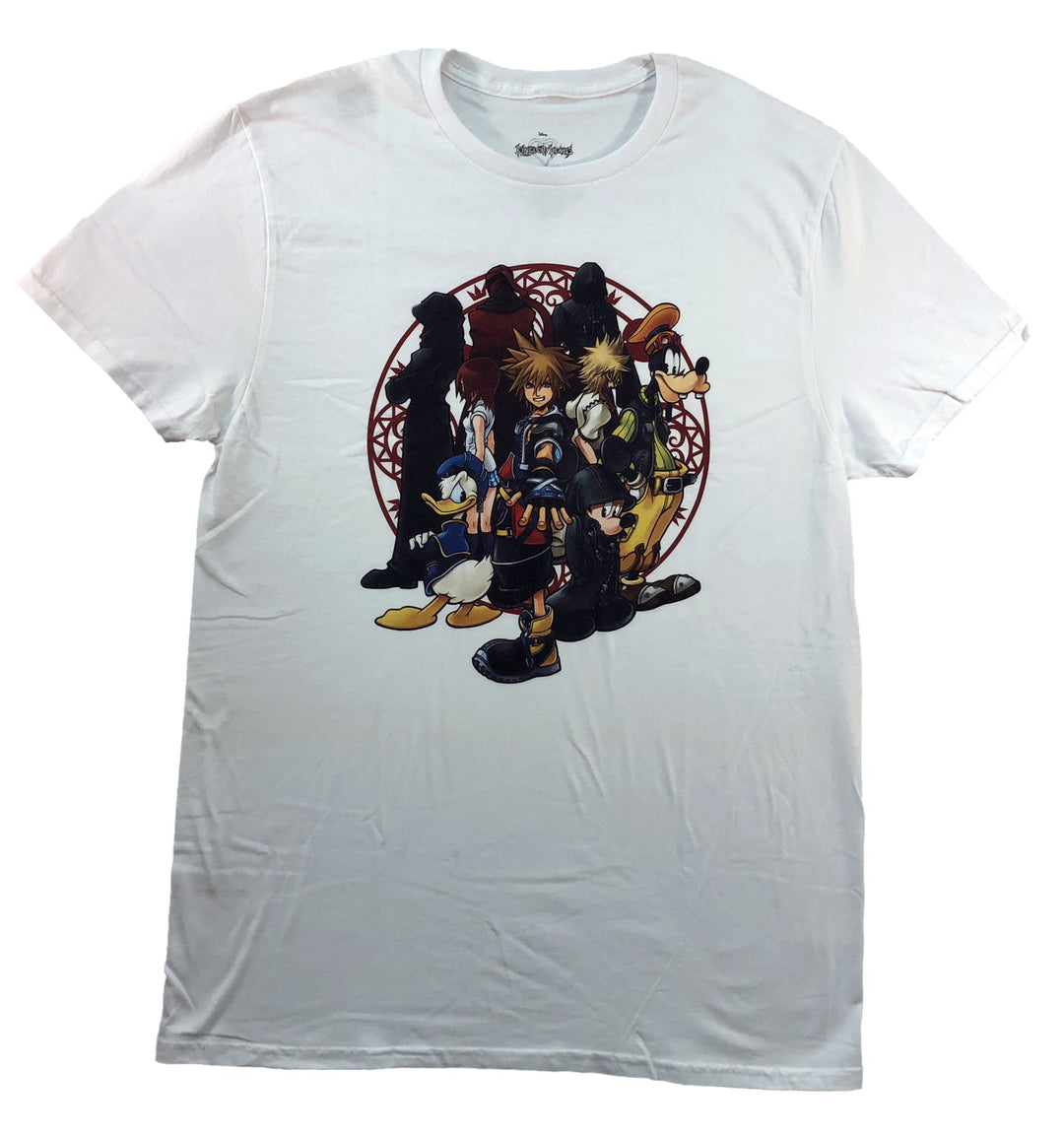 Disney Kingdom Hearts Back to Back Adult T-Shirt - Fundom