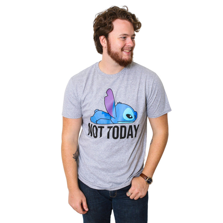 Disney Lilo And Stitch Not Today Mood Adult T Shirt - Fundom