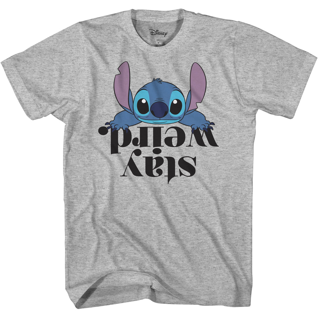 Disney Lilo and Stitch Stay Weird Graphic Adult T-Shirt - Fundom