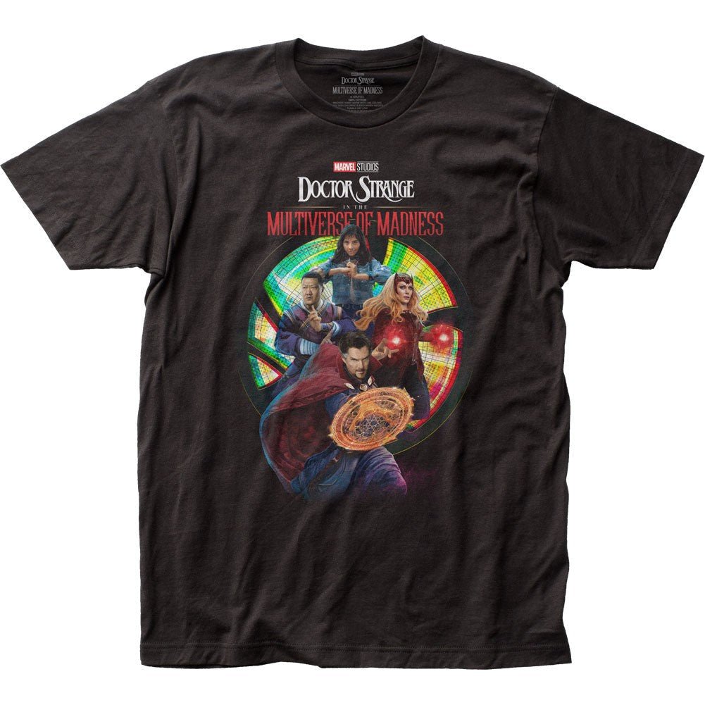Doctor Strange 2 Movie Hero Group Officially Licensed Fitted Adult Unisex T-Shirt - Fundom