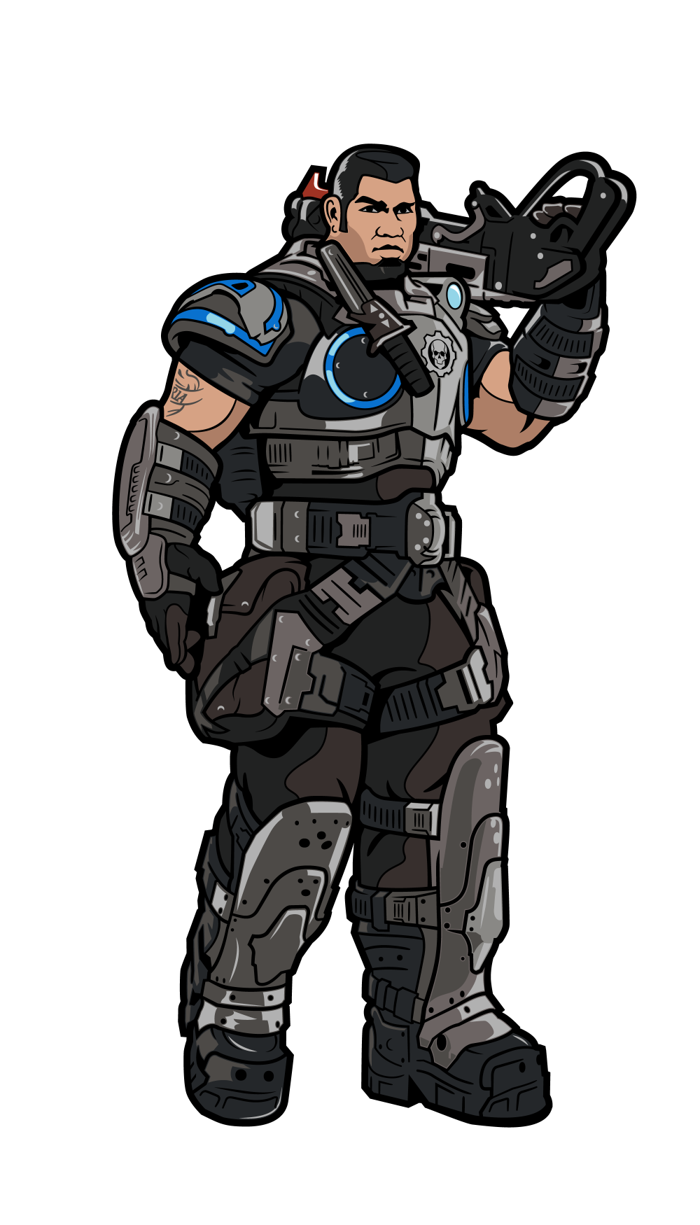 FiGPiN AP Artist Proof Gears of War Dominic "Dom" Santiago 273 Collectible Enamel Pin