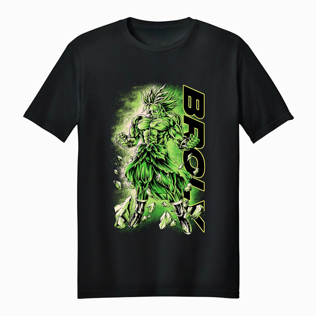 Dragon Ball Super Legendary Broly Surge Adult Unisex T-Shirt - Fundom