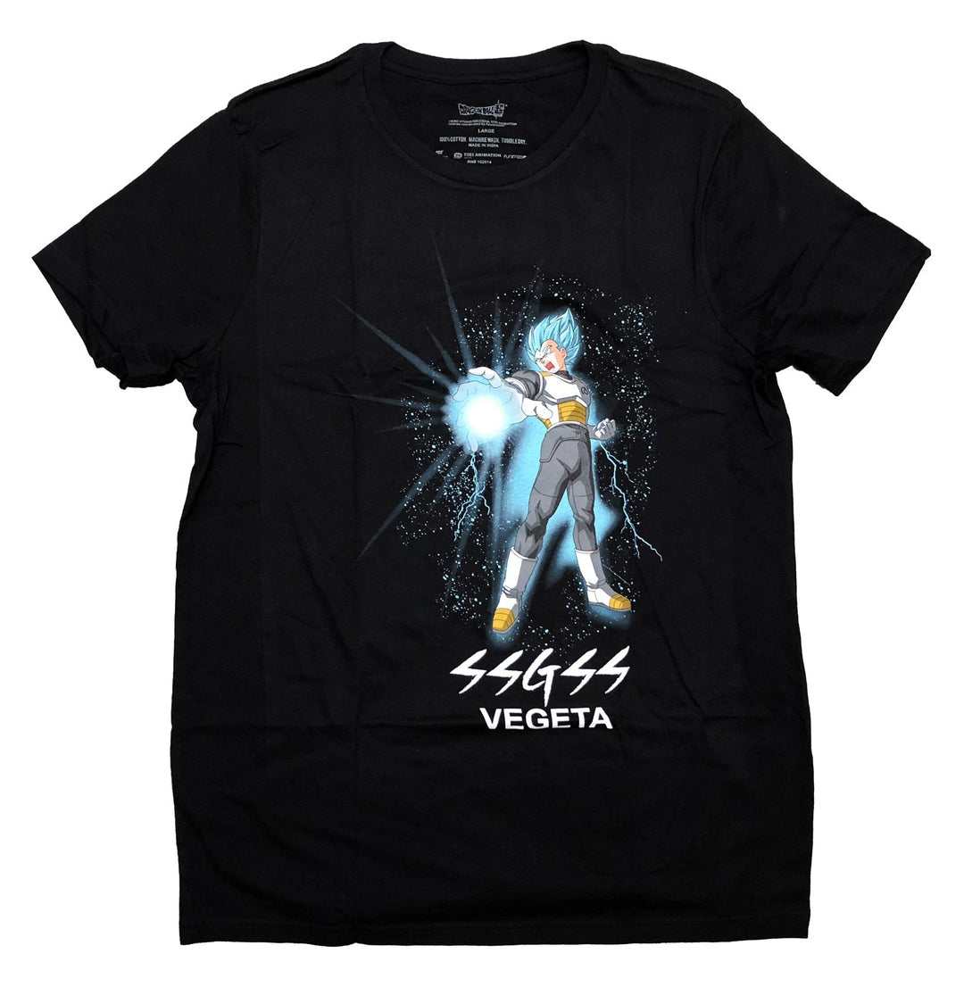 Dragon Ball Super Super Saiyan God Vegeta Adult T-Shirt - Fundom