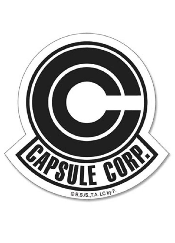 Dragon Ball Z Capsule Corp Logo Dragon Ball Sticker Anime Decal - Fundom