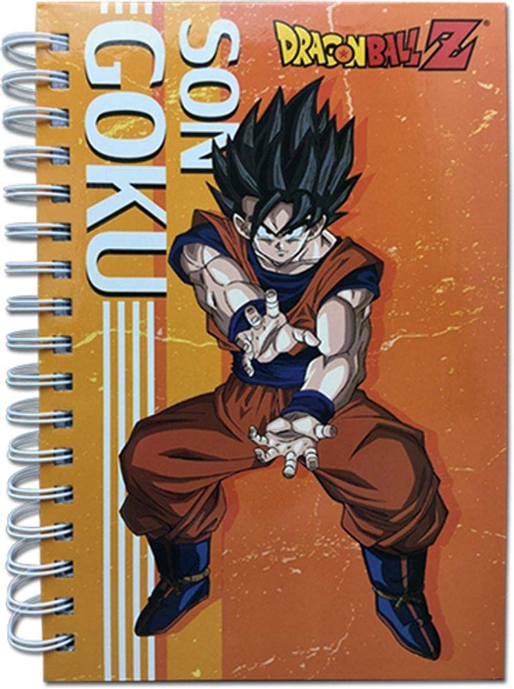 Dragon Ball Z Goku Anime Hardcover Spiral Notebook - Fundom
