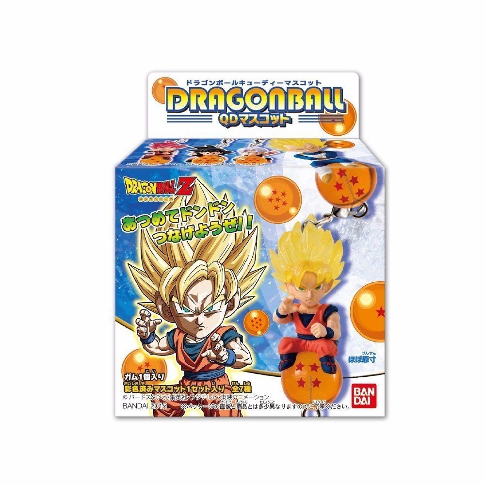 Dragon Ball Z Super Qd Mascot Phone Strap Keychain Figure Dbz Bandai Blind Box - Fundom