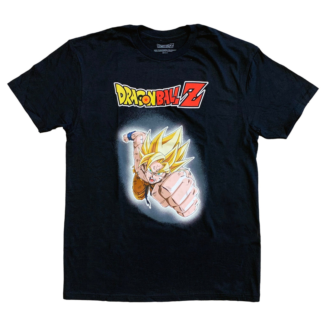 Dragon Ball Z - Super Saiyan Goku Anime Adult T-Shirt - Fundom