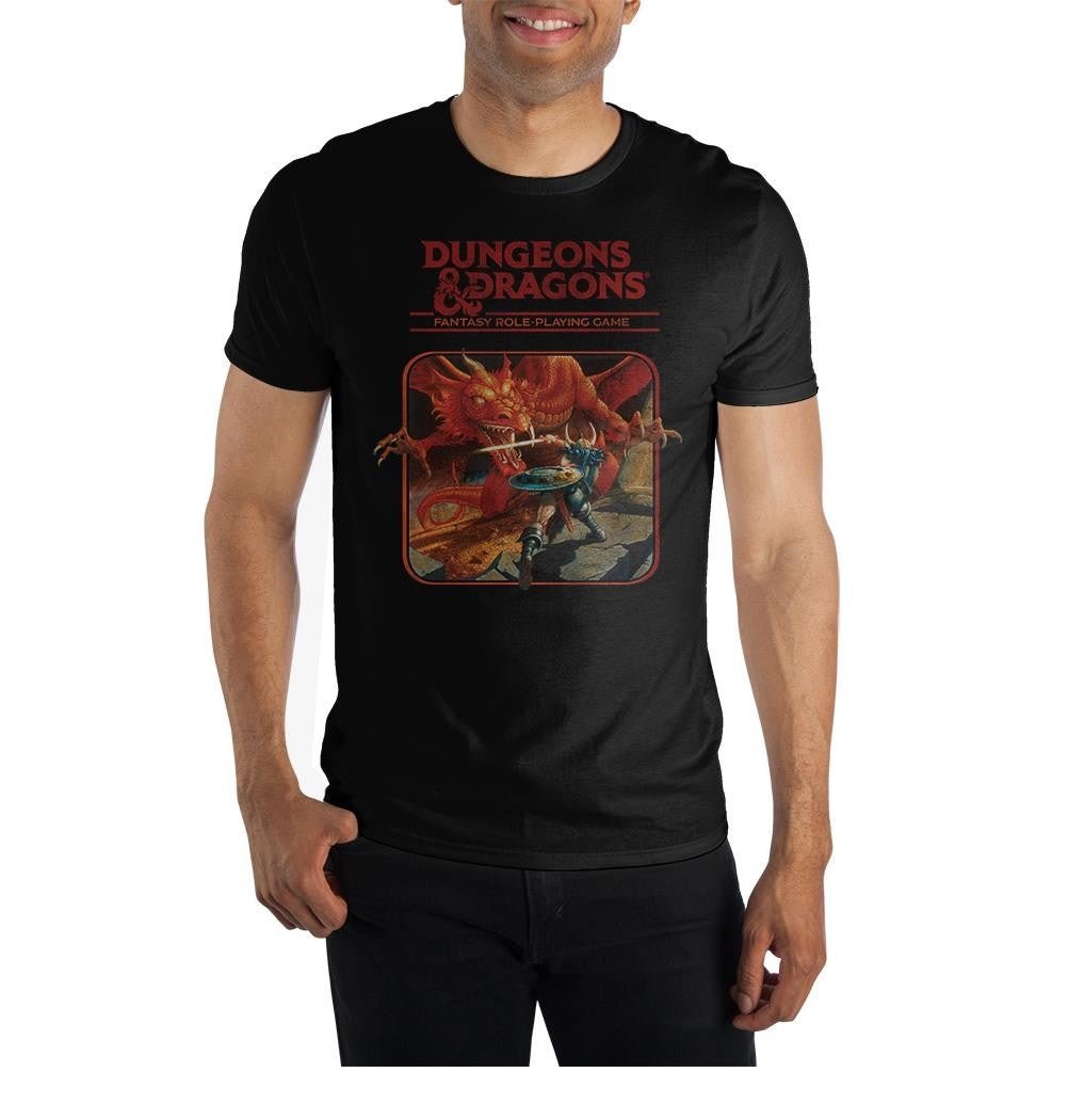 Dungeons and Dragons Original Artwork Adult T Shirt - Fundom