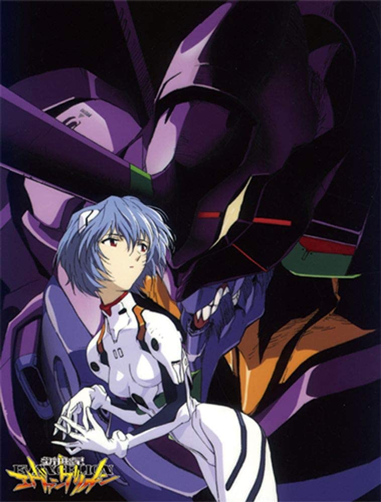 Evangelion Rei With Eva 01 Sublimation Throw Blanket - Fundom