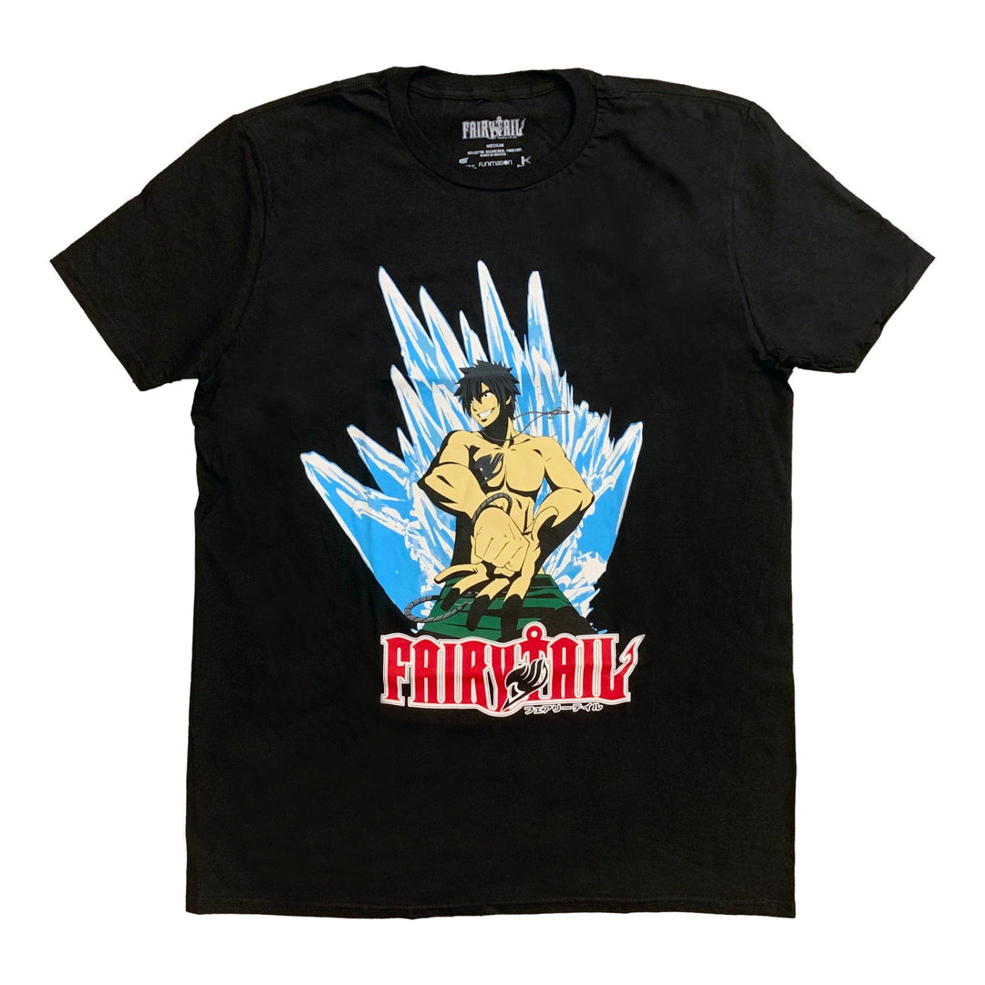 Fairy Tail Gray Full Buster Anime Adult Graphic T-Shirt - Fundom