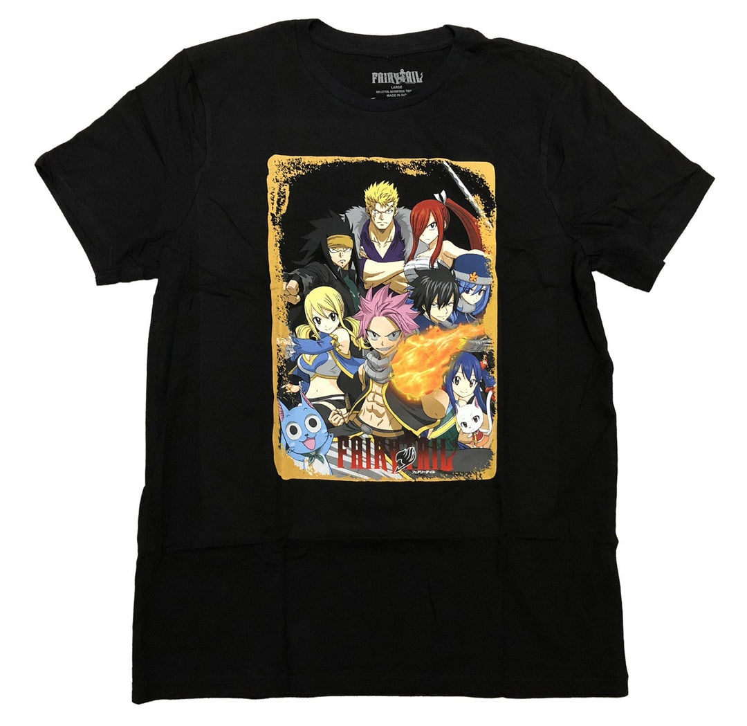 Fairy Tail Season 7 Group Anime Adult T-Shirt - Fundom