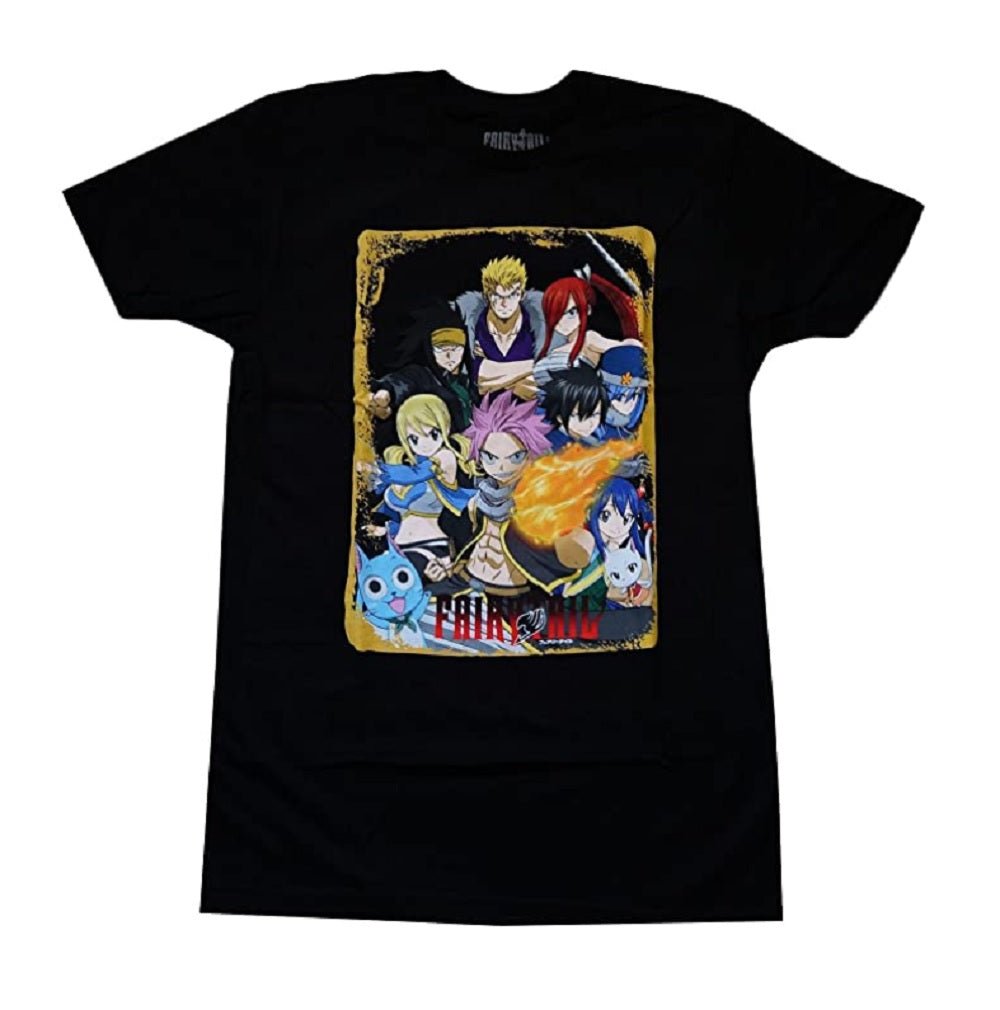 Fairy Tail Season 7 Guild Heroes Group Anime Adult T-Shirt - Fundom