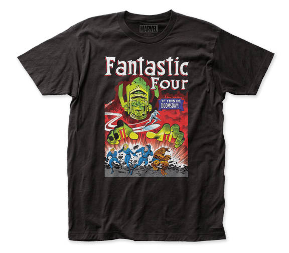Fantastic Four - If This Be Doomsday Marvel Adult Unisex T-Shirt - Fundom