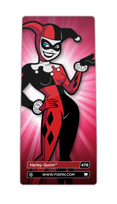 FiGPiN Classic: DC Classics - Batman The Animated Series Harley Quinn 478 Pin - Fundom