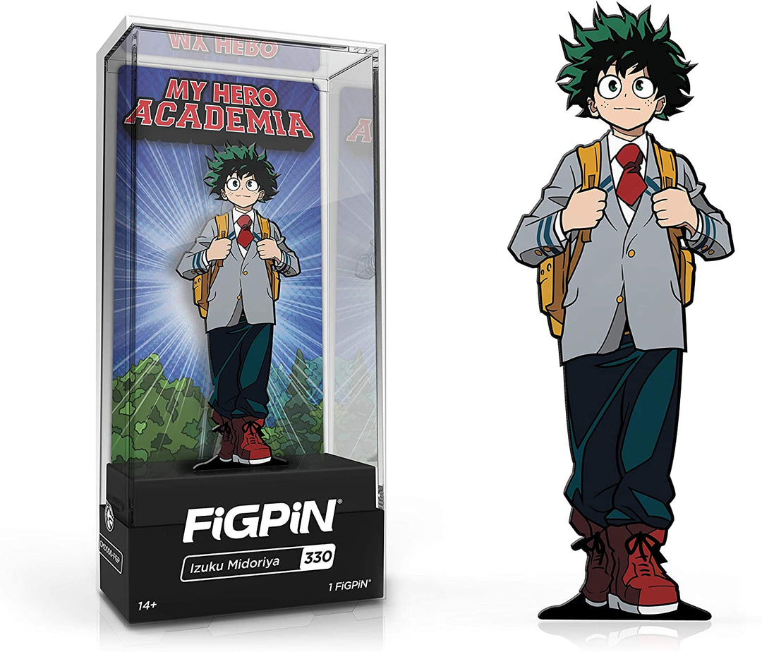 FiGPiN My Hero Academia Izuku Midoriya School Outfit Enamel Pin 330 - Fundom