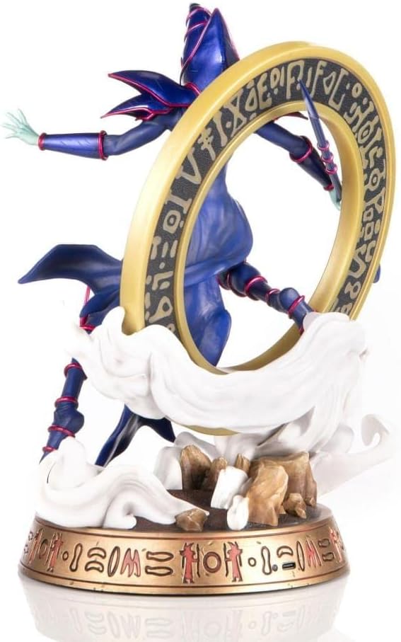 First 4 Figures - Yu - Gi - Oh! - Dark Magician Blue Variant PVC Statue - Fundom