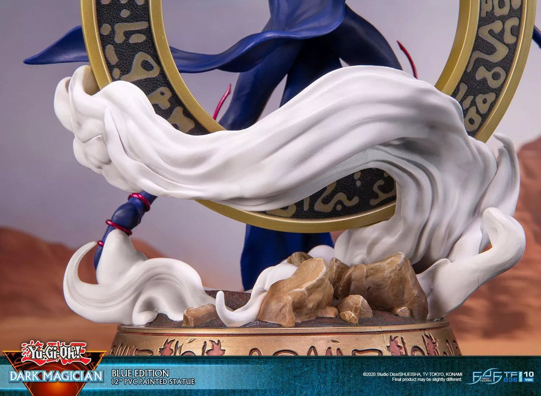 First 4 Figures - Yu - Gi - Oh! - Dark Magician Blue Variant PVC Statue - Fundom