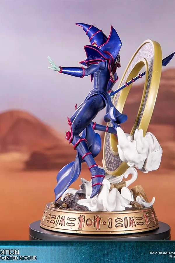 First 4 Figures - Yu - Gi - Oh! - Dark Magician Blue Variant PVC Statue - Fundom