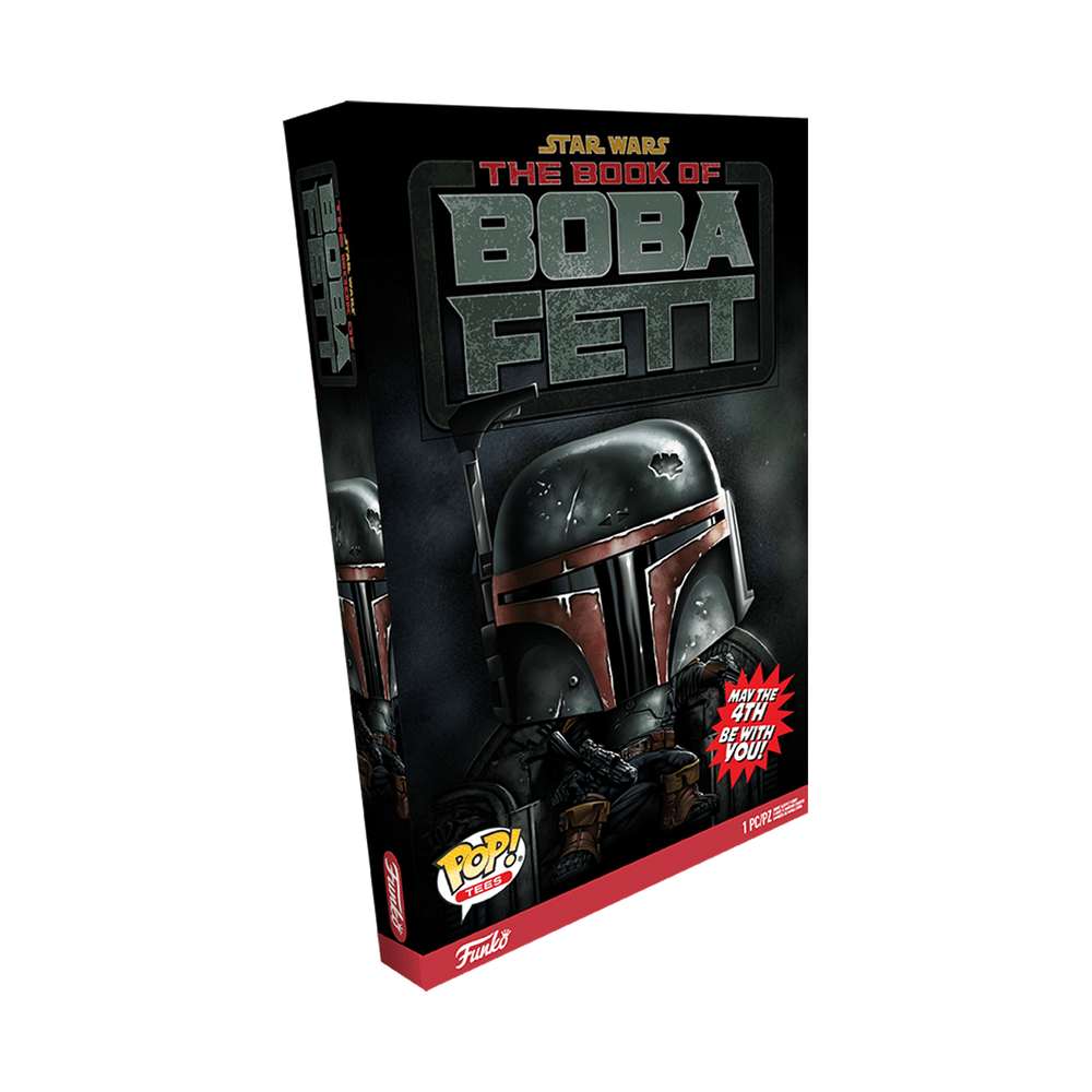 Funko Boxed Tee: Star Wars Book Of Boba Fett - Boba Fett On Throne - Fundom