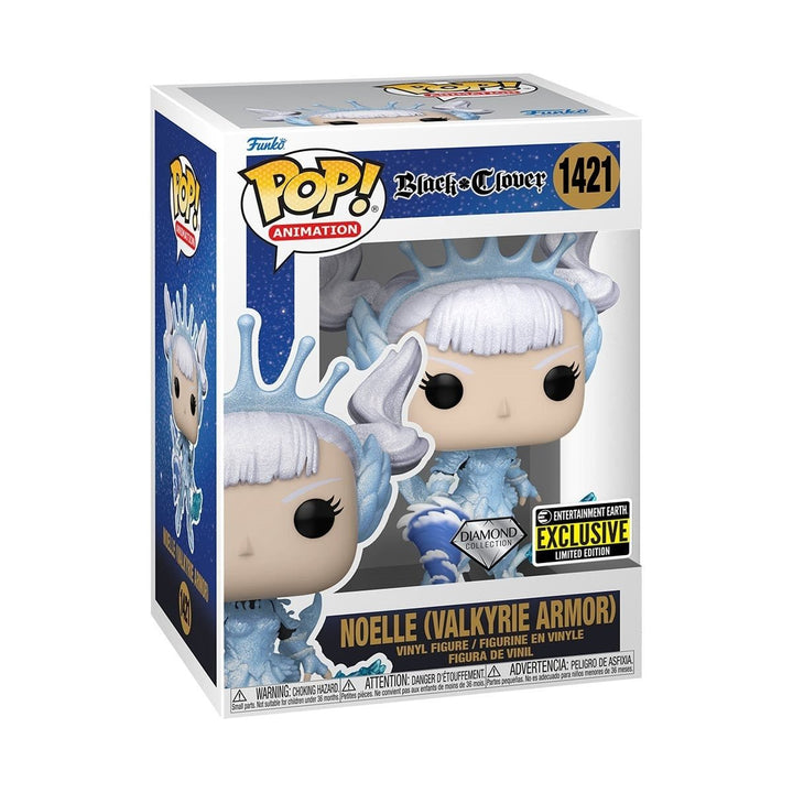 Funko Pop! Animation: Black Clover - Noelle Valkyrie Armor Diamond Glitter Entertainment Earth Exclusive - Fundom
