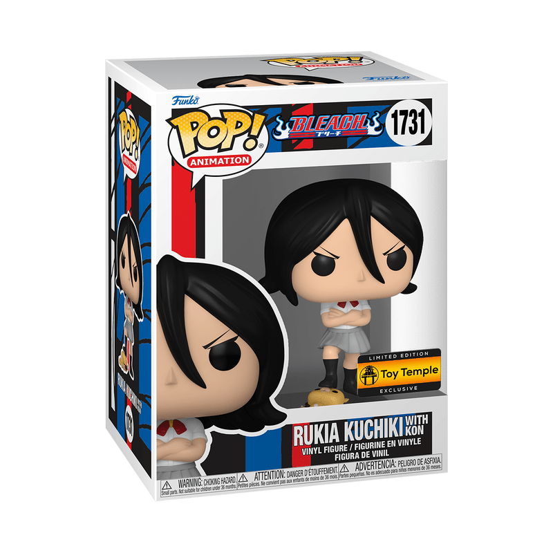 Funko Pop! Animation: Bleach - Rukia Kuchiki with Kon 1731 Toy Temple Exclusive - Fundom