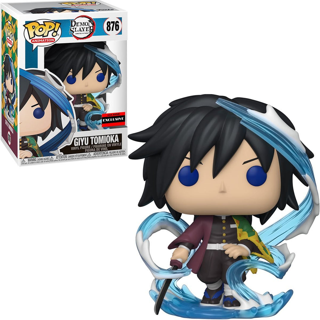 Funko Pop! Animation: Demon Slayer Kimetsu no Yaiba - Giyu Tomioka AAA Anime Exclusive - Fundom