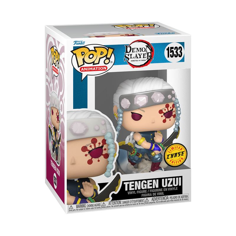 Funko Pop! Animation: Demon Slayer - Tengen Uzui With Nichirin Cleavers Metallic Chase - Fundom