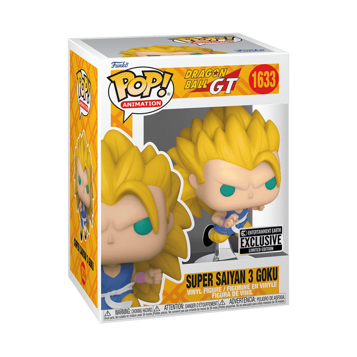 Funko Pop! Animation: Dragon Ball GT - Super Saiyan 3 Kid Goku 1633 Entertainment Earth Exclusive - Fundom