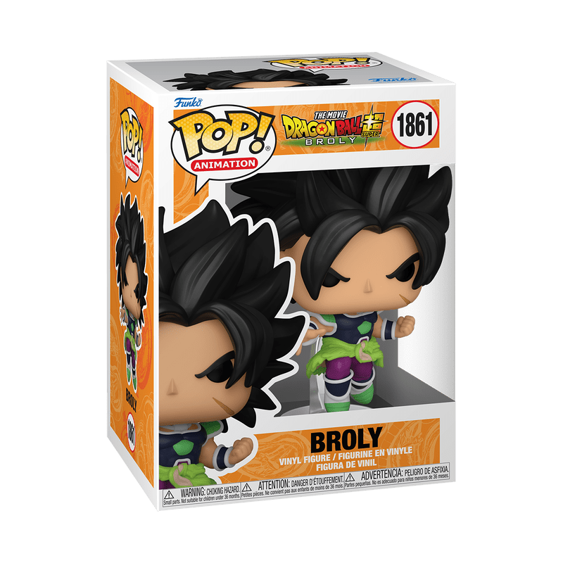 Funko Pop! Animation: Dragon Ball Super: Broly - Broly 1861 - Fundom