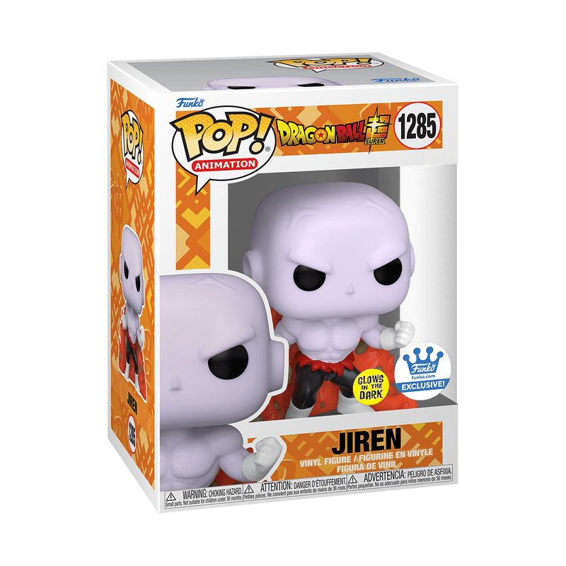 Funko Pop! Animation: Dragon Ball Super - Jiren Glow - In - The - Dark Exclusive - Fundom