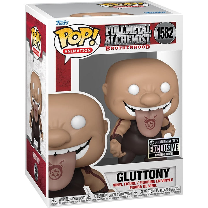 Funko Pop! Animation: Fullmetal Alchemist Brotherhood - Gluttony 1582 Entertainment Earth Exclusive - Fundom