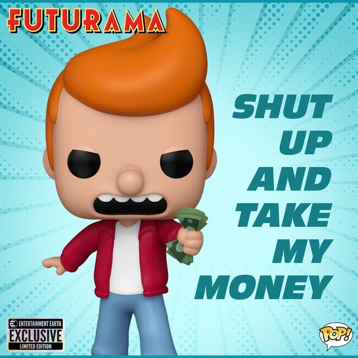 Funko Pop! Animation: Futurama - Philip J. Fry Meme 1782 Entertainment Earth Exclusive - Fundom