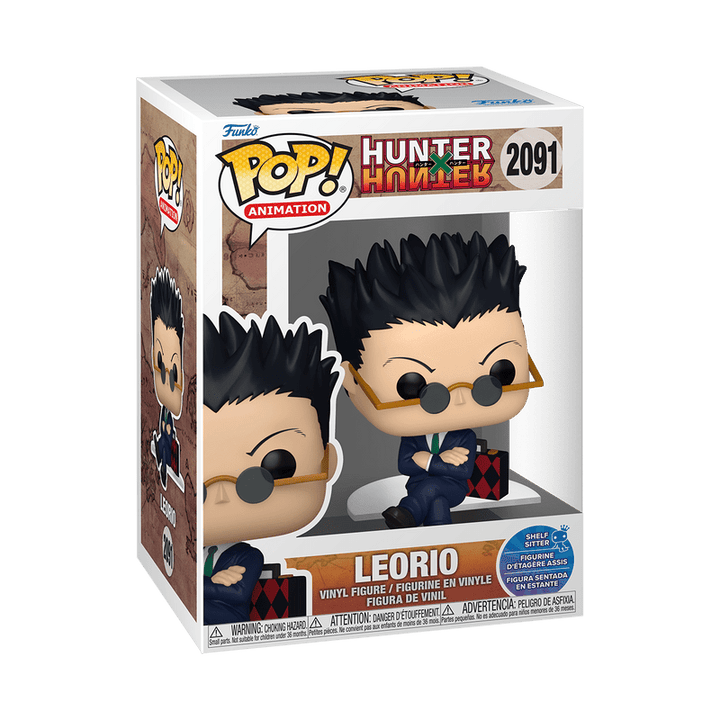 Funko Pop! Animation: Hunter X Hunter - Leorio Shelf Sitter 2091 - Fundom