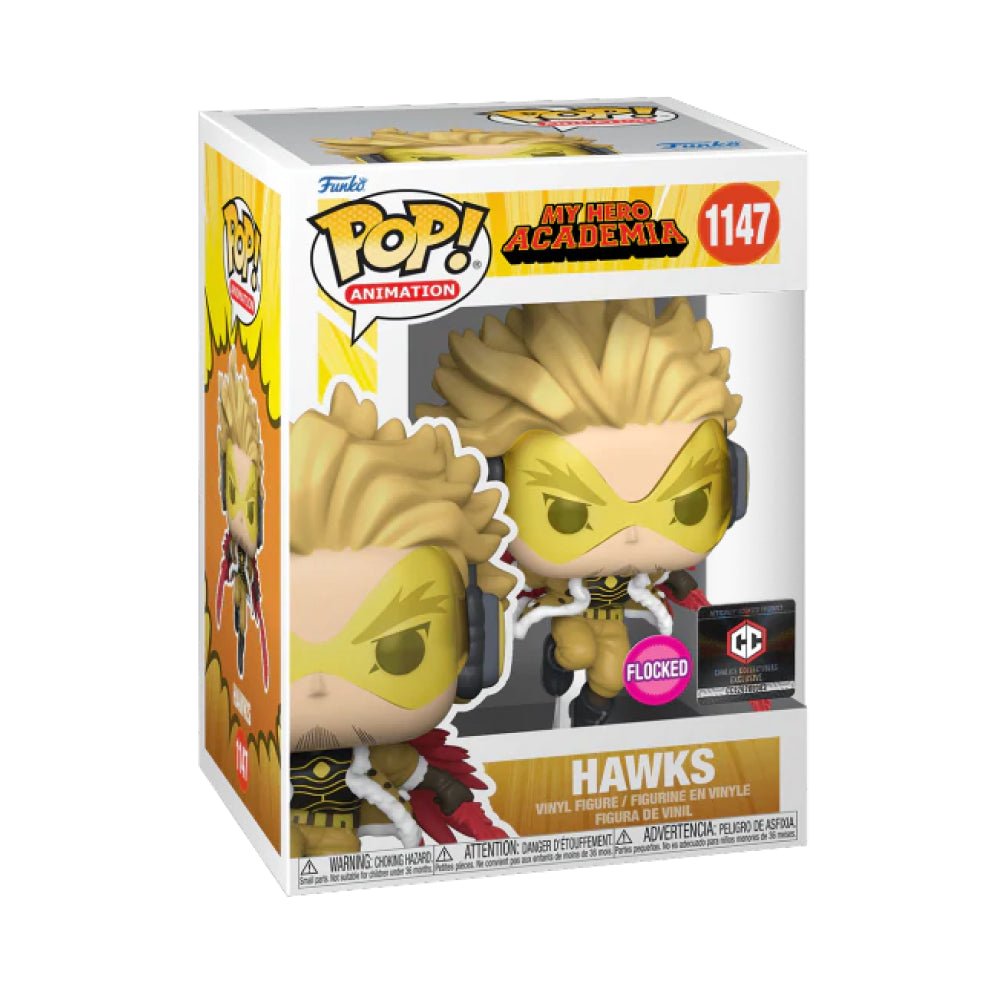 Funko Pop! Animation: My Hero Academia - Hawks Flocked #1147 Exclusive - Fundom