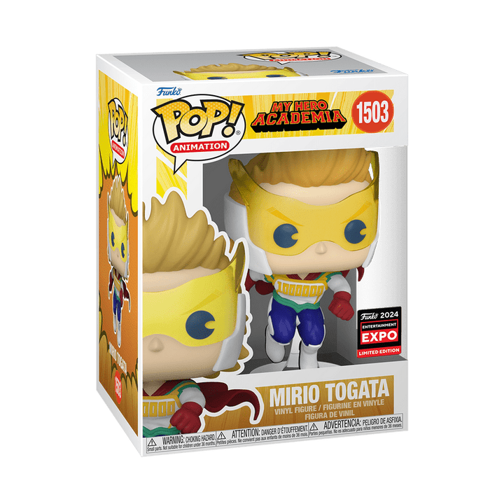 Funko Pop! Animation: My Hero Academia - Mirio Togata 2024 Limited Edition Entertainment Expo Shared Exclusive - Fundom