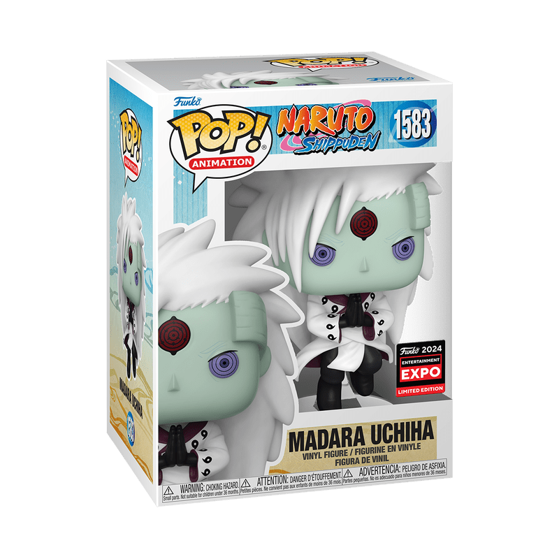 Funko Pop! Animation: Naruto Shippuden - Madara Uchicha with Rinnegan and Sharingan 2024 Limited Edition Entertainment Expo Shared Exclusive - Fundom