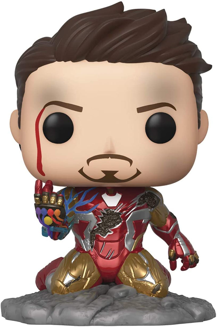Funko Pop Avengers Endgame: I Am Iron Man Glow - in - The - Dark Deluxe Vinyl Figure - Fundom