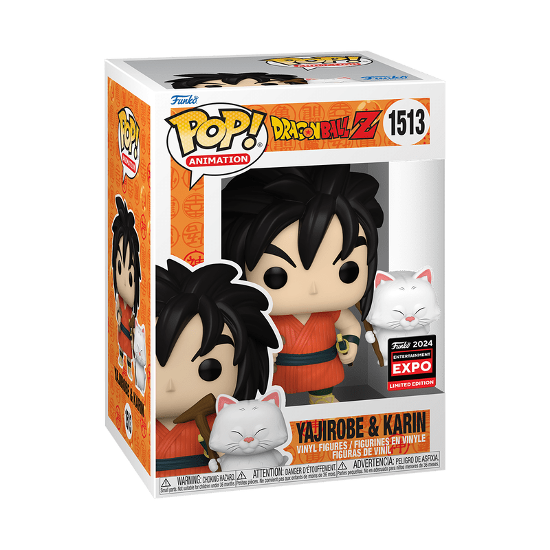Funko Pop! & Buddy Animation: Dragon Ball Z - Yajirobe and Karin 2024 Limited Edition Entertainment Expo Shared Exclusive - Fundom