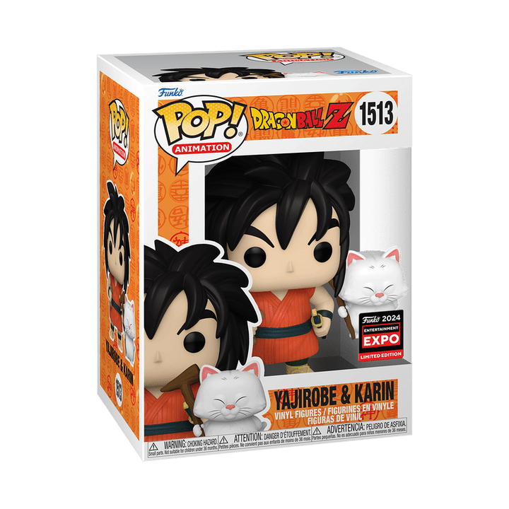 Funko Pop! & Buddy Animation: Dragon Ball Z - Yajirobe and Karin 2024 Limited Edition Entertainment Expo Shared Exclusive - Fundom