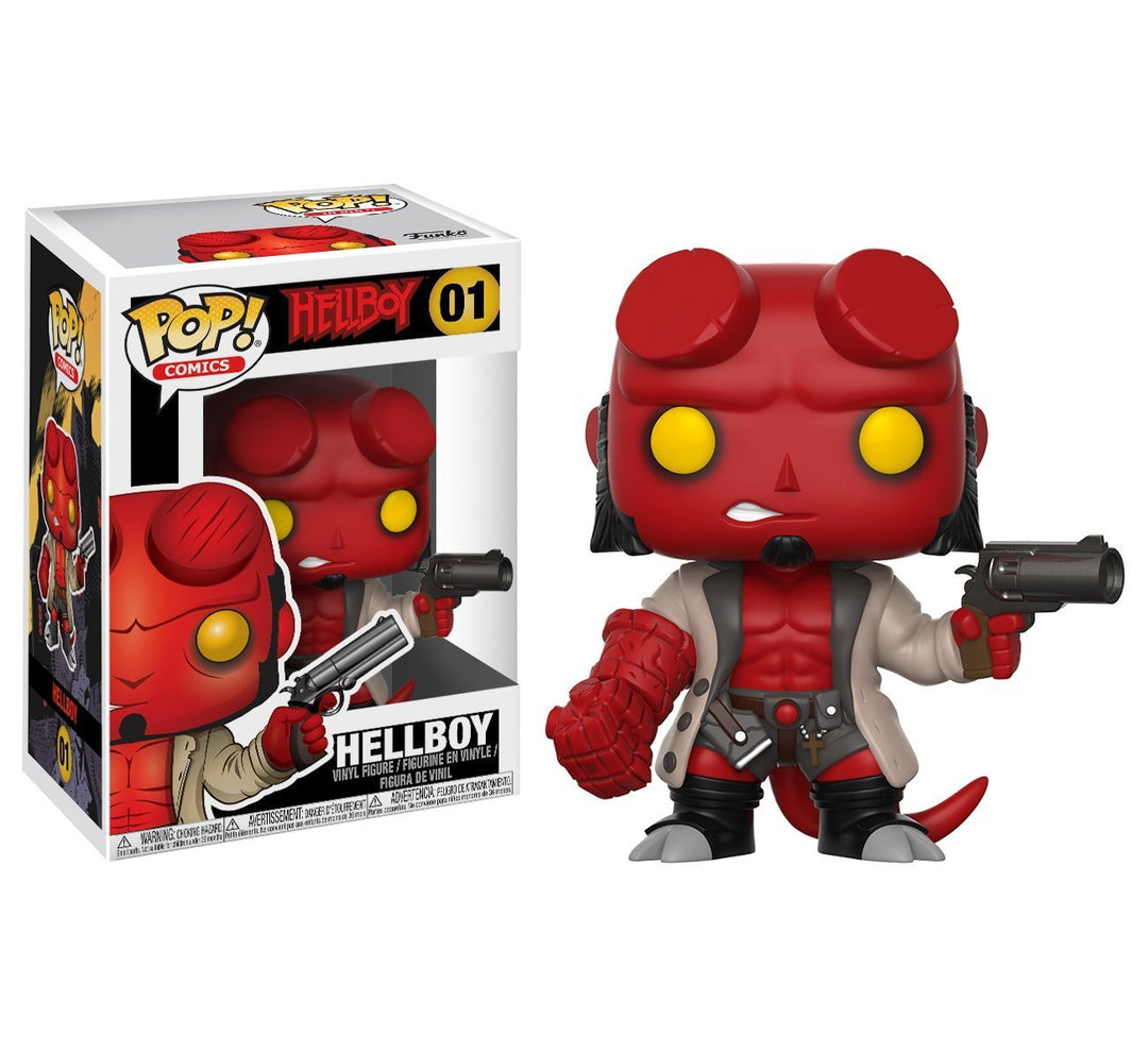 Funko Pop! Comics Hellboy Vinyl Figure - Fundom
