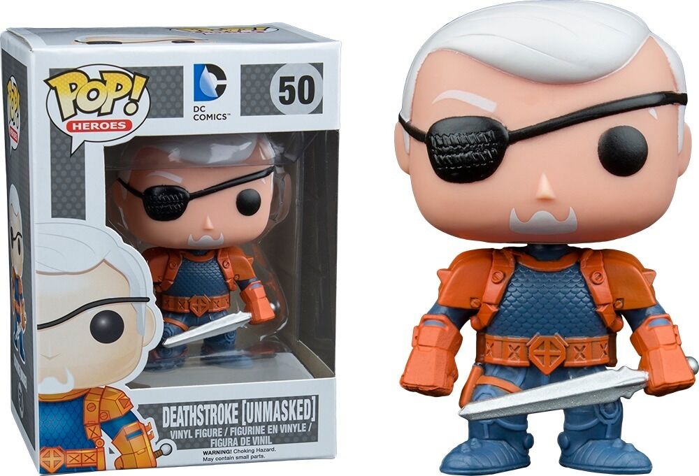 Funko Pop! DC Comics - Unmasked Deathstroke - Fundom