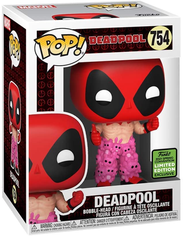 Funko Pop! Deadpool with Teddy Bear Pants 2021 Exclusive Vinyl Figure - Fundom