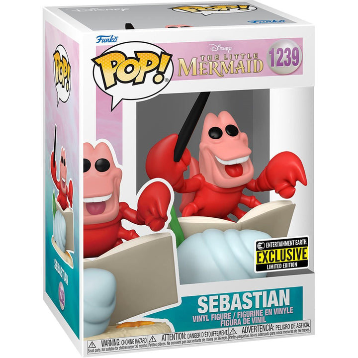 Funko Pop! Disney: The Little Mermaid - Sebastian Entertainment Earth Exclusive - Fundom
