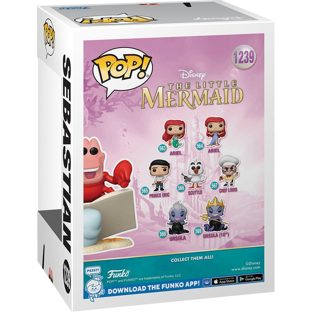 Funko Pop! Disney: The Little Mermaid - Sebastian Entertainment Earth Exclusive - Fundom