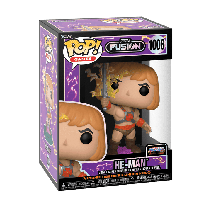 Funko Pop! Fusion Games: Masters of the Universe - He - Man 1006 - Fundom