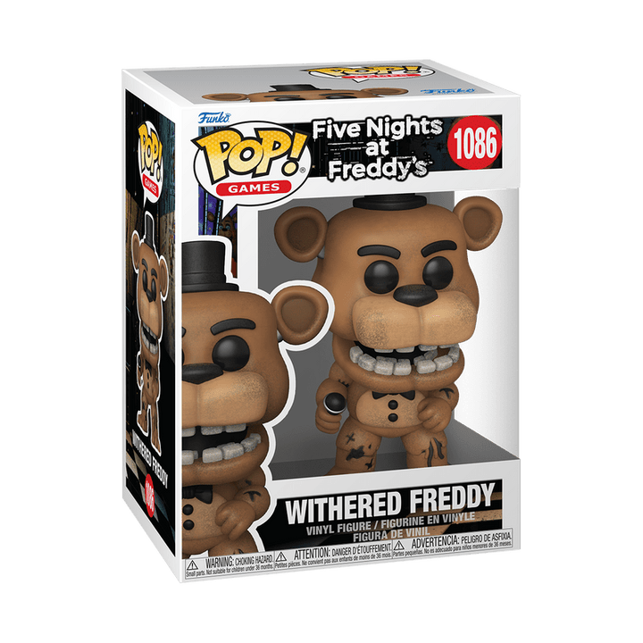 Funko Pop! Games: Five Nights at Freddy's - Withered Freddy 1086 - Fundom